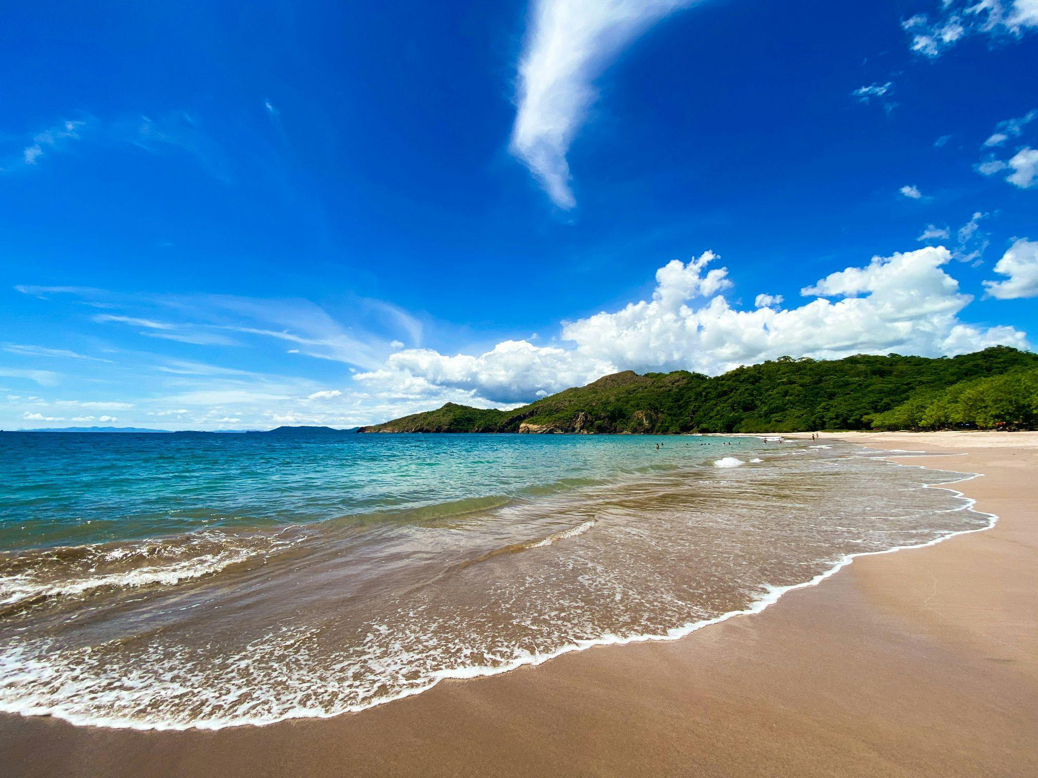 Beach with calm blue waters